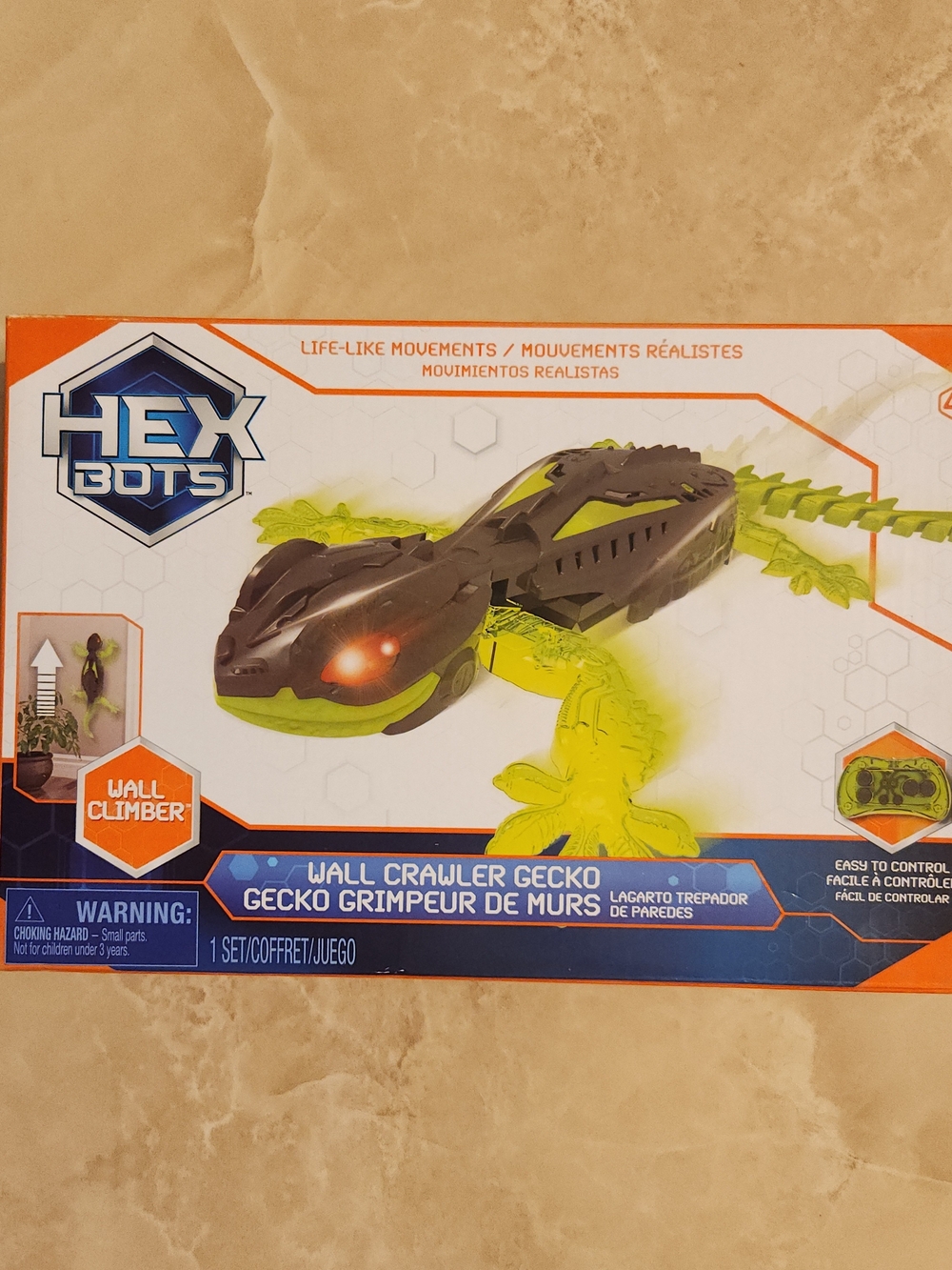 HEX BOTS WALL CLIMBER WALL CRAWLER GECKO